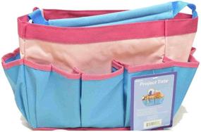 img 1 attached to Versatile Tote Bag: Perfect for Organizing and Carrying Projects, Crafts, Sewing, Knitting, and More!