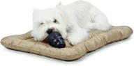 🛏️ durable and comfortable slumber pet megaruff crate mat - 17.5 by 11.75 inches logo