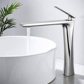 img 4 attached to 🚽 JOMOLA Chrome Bathroom Vessel Sink