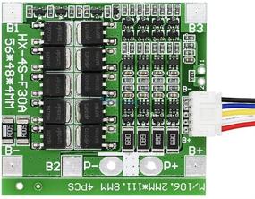 img 2 attached to 🔋 HiLetgo 14.8V 4S 30A 18650 Li-ion Lithium Battery BMS PCB Protection Board with Cell Balance – Integrated Circuits