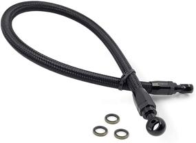 img 2 attached to 🏎️ Enhance Performance with the Fuel Line Kit for Honda Civic Acura Integra D15 D16 B16 B18 B20 (AN6 Hose)