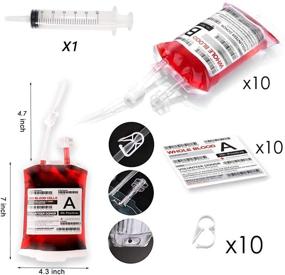 img 2 attached to 🎉 Halloween Syringe Costume Decorations for Graduation