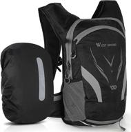 🎒 15l hydration backpack with rain cover - lightweight running backpack for hiking by cyclespeed logo