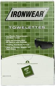 img 4 attached to 👓 Ironwear Lens Cleaning Towelettes - Individually Wrapped, 100 Count (Model: 3990)