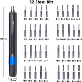 img 1 attached to 🔧 Набор мини-электрических точных отверток Ottateat для ремонта мобильных телефонов и планшетов - набор инструментов для iPhone, iPad, iWatch, Samsung Galaxy.