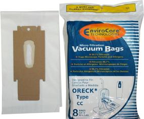 img 1 attached to 🧹 High-quality EnviroCare Vacuum Bags - Style CC and Upright Models - X-Large, 8 Pack