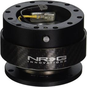 img 2 attached to 💥 NRG Innovations SRK-200CF Быстроразъем (Черное тело / Черное кольцо из углеродного волокна): Улучшенная версия 2.0