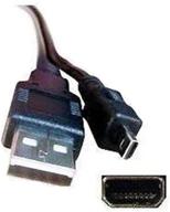 usb cable cord lead compatible with sanyo xacti vpc-s70, s600, s700, s750, s1275, s1414, s1415, e760, e1000, e1292, e1500, e1600, t850, t1060, t1284, x1200 & x1400 digital cameras logo