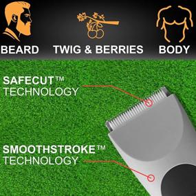 img 2 attached to The Beast by ManSquatch Co.: Ultimate Waterproof Electric Pubic Hair Trimmer for 🔥 Men - Minimized Nicks and Cuts, Perfect Manscaping Trimmer for Balls, Groin and Body Hair