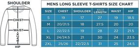 img 1 attached to 👕 Men's Long Sleeve Black T-Shirts: Stylish Clothing for Men