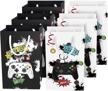 watercolor video game party bags logo