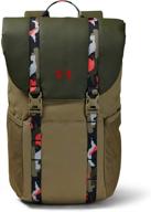 under armour sportstyle backpack black outdoor recreation for camping & hiking logo