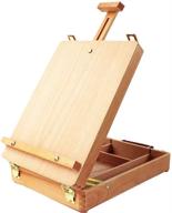 🖌️ majestic miratuso: premium beechwood tabletop easel for artists, beginners, and students logo