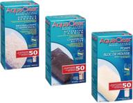 🐠 aquaclear 50 replacement media bundle: enhanced sponge, activated carbon, ammonia reducer логотип