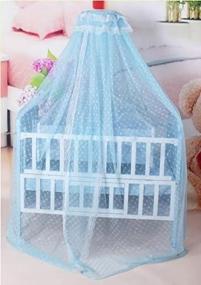 img 1 attached to Pesp Toddler Mosquito Netting Palace Style