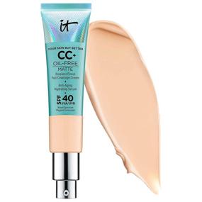 img 3 attached to Revitalizing Your Skin: Oil-Free Matte CC Cream with SPF 40 - Light Medium