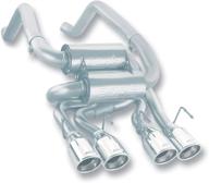 🚀 borla 11744 corvette cat-back 's-type' system exhaust: unleash the power and enhance your corvette performance logo