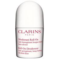 🌿 clarins gentle care roll on deodorant: unisex, clear rosemary - 1.7 oz | effective and refreshing protection logo