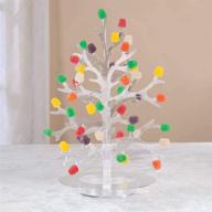 🎄 bw brands 12-inch clear festive gumdrop tree logo