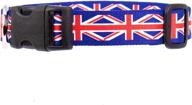 buttonsmith union jack dog collar logo