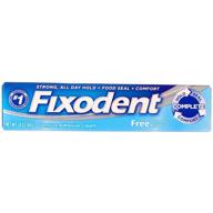 fixodent complete denture adhesive cream logo