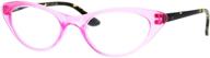 👓 stylish women's retro design narrow cat eye plastic reading glasses - a perfect blend of fashion and function logo