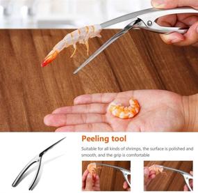 img 2 attached to Seafood Crackers Shellers Deveiner Scissors