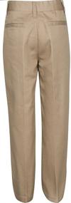 img 2 attached to Premium Adjustable Waist Boys' Clothing - Front Pants