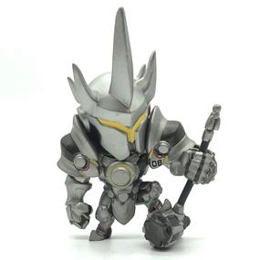 img 4 attached to Overwatch Reinhardt Medium Figure - Cute But Deadly (PS4//Xbox One)