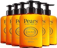 pears liquid handwash (250ml) - 6-pack: gentle & hydrating soap for clean hands logo