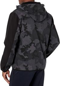 img 1 attached to Reebok Climb Jacket Woven Charcoal Men's Clothing