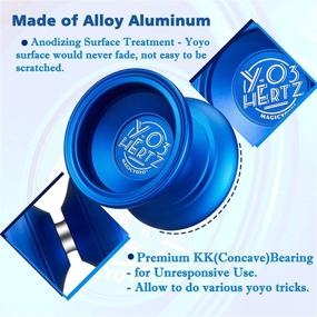 img 2 attached to Enhance Your Yo-Yo Skills with the MAGICYOYO Professional Unresponsive Performance Lightweight