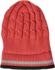 img 1 attached to Soft Cotton Cable Knit Beanie for Men - Amazon Brand Goodthreads