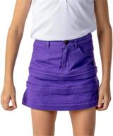 bramvik customizable girls' skirts 👗 & skorts: reversible, modular, and adjustable logo