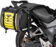 🏍️ rockbros 60l waterproof motorcycle saddle bags for honda yamaha suzuki - removable side bag pack (2 pcs) логотип
