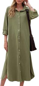 img 4 attached to Sopliagon Women Cotton Casual Dresses Women's Clothing