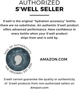 img 3 attached to 🥤 S'well Stainless Steel Water Bottle - Blue Suede 17 fl oz - Vacuum-Insulated, Keeps Drinks Cold for 36 Hours & Hot for 18 - BPA-Free, Perfect for On-the-Go