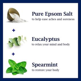 img 2 attached to 🛀 Dr Teal's Epsom Salt Soaking Solution: Relax & Relief with Eucalyptus and Spearmint - 3lbs