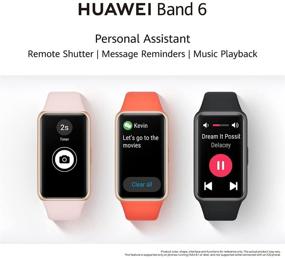 img 3 attached to 📱 HUAWEI Band 6: Advanced Fitness Tracker Smartwatch for Men, Women | Cell Phone & Accessories Companion