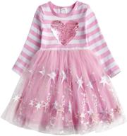 👗 vikita toddler winter dresses: knee length girls' clothing and dresses to keep your little one warm logo