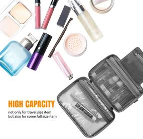 img 1 attached to Water Resistant Organizer Accessories Container Toiletries