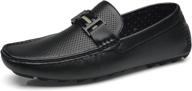 ultimate comfort and style with faranzi driving moccasins loafers for men - top-quality shoes and slip-ons logo