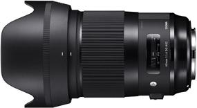 img 1 attached to 📷 Sigma 40mm f/1.4 DG HSM фиксированный объектив, черный (для крепления Nikon)