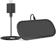 dual wireless charger fast charging portable audio & video logo