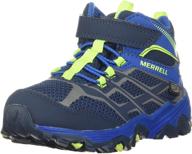 🥾 лидер продаж детских походных ботинок merrell moab fst mid с альтернативной застежкой на молнии: идеальный комфорт и долговечность логотип