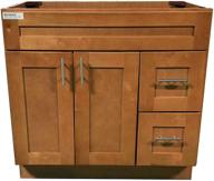 shaker single sink bathroom cabinet ms v3621dl logo