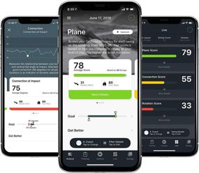 img 2 attached to 🔥 Blast Baseball Swing Analyzer with Instant Feedback, Progress Tracking, Video Capture, 3D Swing Tracer - App Enabled for iOS and Android (900-00040)