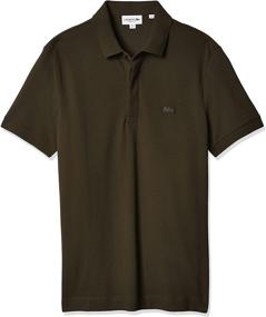 img 4 attached to 👕 Lacoste Short Sleeve Paris Piqué: Stylish and Comfortable Polo Shirt