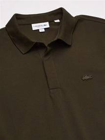 img 3 attached to 👕 Lacoste Short Sleeve Paris Piqué: Stylish and Comfortable Polo Shirt