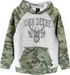 john deere fleece pullover hoodie boys' clothing logo